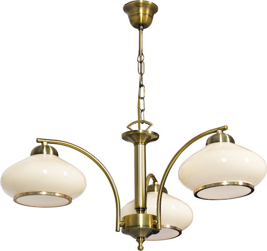 Active Jet Rita Lustră Suspendată Auriu 62x230x12cm.