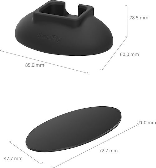 Smallrig 6008 Bάση Στήριξης Σιλικόνης Dji Osmo Pocket 4p 4 3