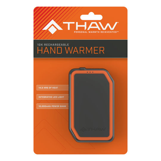 Thaw Handwärmer + Licht 10k Wiederaufladbar