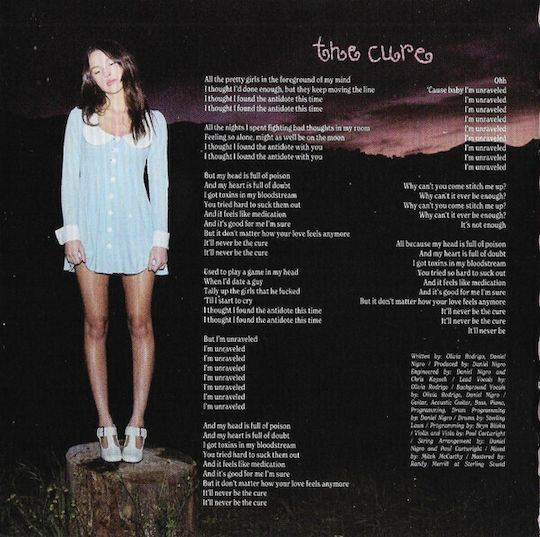 Olivia Rodrigo You Seem Pretty Sad A Girl So In Love Cd