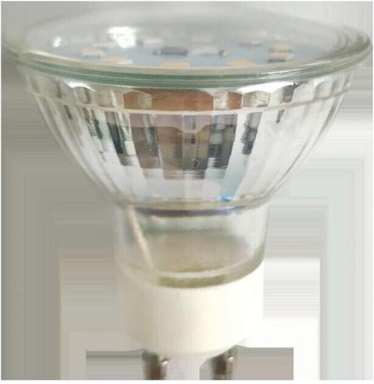 LED line Λάμπα LED 3W για Ντουί GU10 Ψυχρό Λευκό 273lm