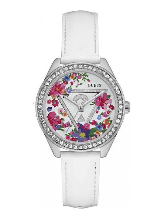 Guess Battery Watch with Rubber Strap