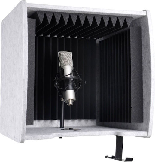 Dna Studio Box Acoustic Isolation Booth Portable Foldable Studio Screen Microphone Filter Soundproofing Cover Mounting Sleeve 5/8" Microphone Stand Adapter