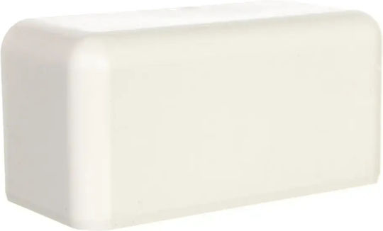 Kopos Eke End Cover White 140 X 60mm