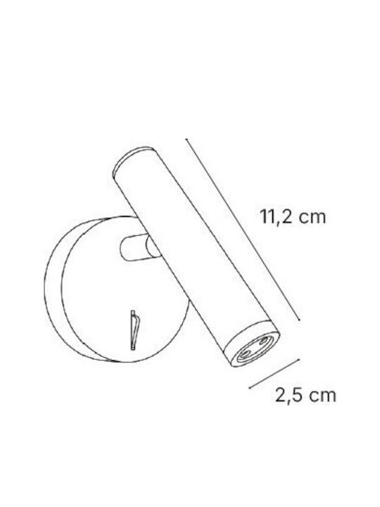 Inlight Wall Mounted Outdoor Lighting LED 3W 11.2x11.2cm