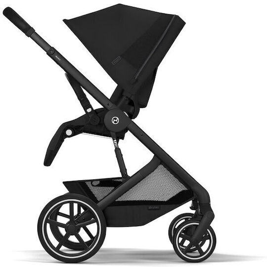 Cybex Balios S Lux Reversible 2 in 1 Baby Stroller Suitable for Newborn Moon Black Frame Black 11.2kg