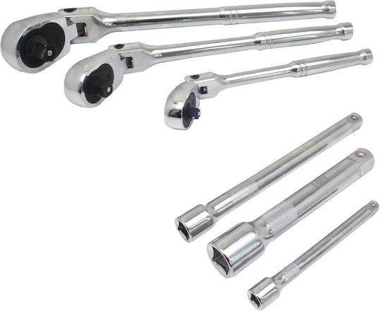Satra Кастаня с Орехчета 1\4" & 3\8" & 1\2" 6бр