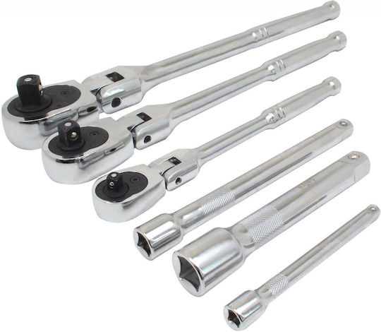 Satra Кастаня с Орехчета 1\4" & 3\8" & 1\2" 6бр