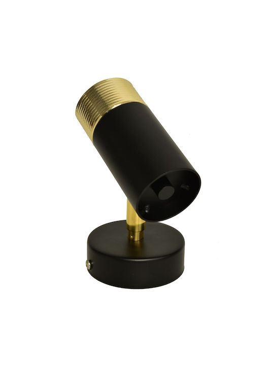 Eko Light Single Spot with Socket GU10 in Black Color