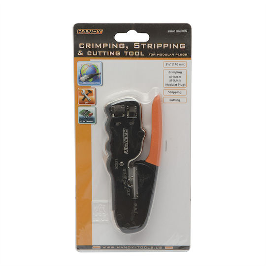 Alista Home Presa de sertizat pentru rețea RJ12, RJ11, RJ45