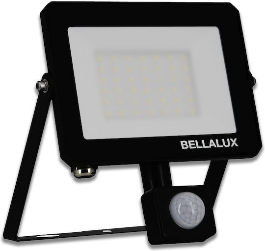 Bellalux Waterproof LED Flood Light 30W Natural White 4000K with Motion Sensor IP65