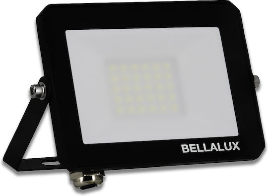 Bellalux Στεγανός Προβολέας LED 20W Φυσικό Λευκό 4000K IP65