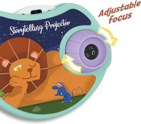 Ambo Funtamin Projector With 6 Fables - The Fox And The Grapes Προτζέκτορας Ιστοριών AF1602ST