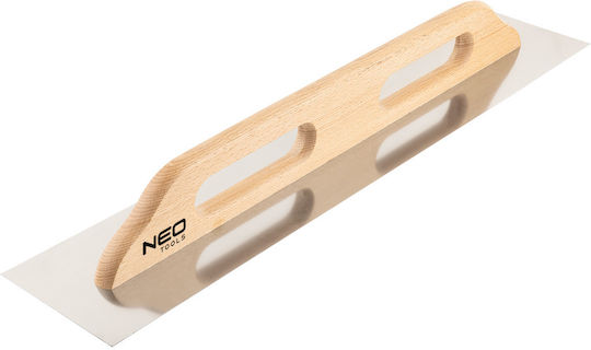 Neo Tools Fliesenspachtel Inox 680x128mm mit Holzgriff 50-196
