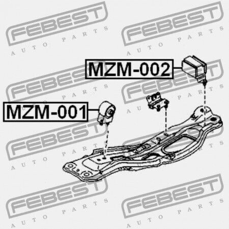 Perna Față Motor Mazda 626 GE 1991-1994 EU GD7A-39-050A