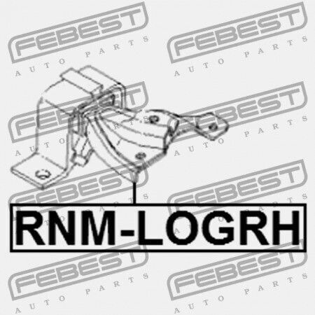Right Engine Mount Renault Logan 2005-2013 6001548157
