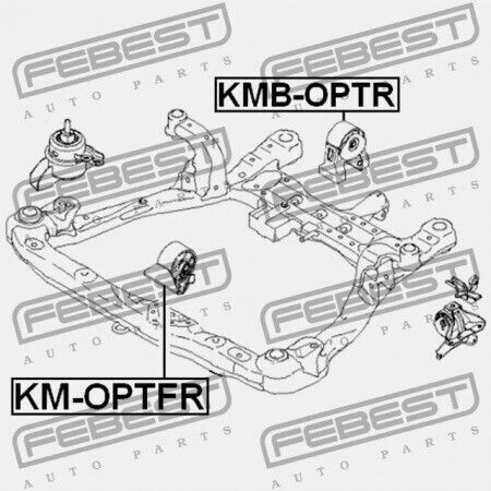 Perna Față Motor Kia Optima Magentis 09 2009 Gen 21910-2g100