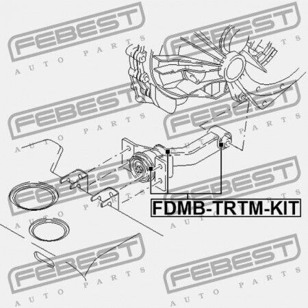 Δακτύλιος Μαξιλαριού Κινητήρα Σετ Ford Transit Fy 2000-2006 Eu 4433028