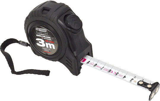 AWTools Μετροταινία με Μαγνήτη 3m