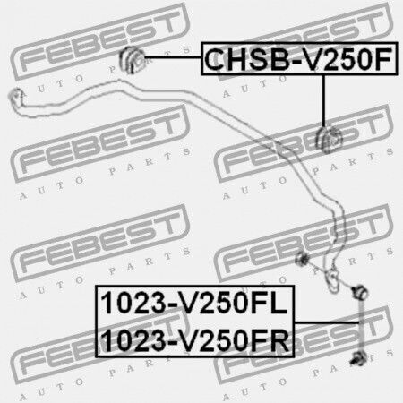 Inel Frontal Stabilizator Chevrolet Epica 2004-2010 Eu 96859498