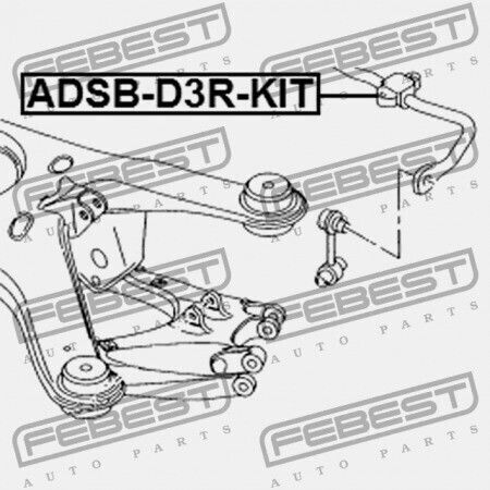 Κιτ Κουζινέτων Πίσω Σταθεροποιητή Audi A8 2004-2010 Ca 4e0511407d