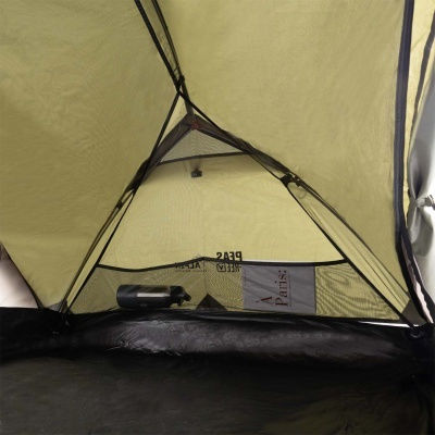 AlpinPro Auralight 2 Χειμερινή Σκηνή Camping Igloo Πράσινη με Διπλό Πανί για 3 Άτομα
