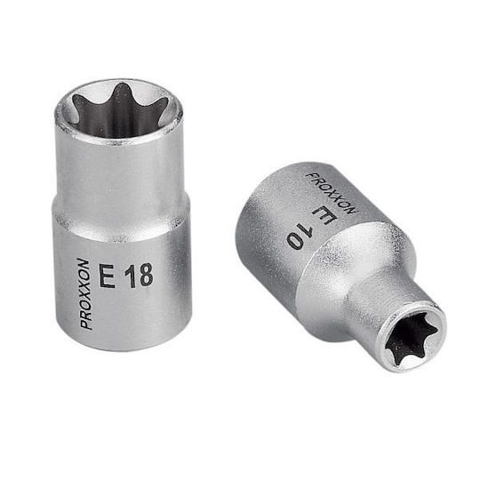 Außenstern-Stecknuss E 16 1/2 Zoll Proxxon