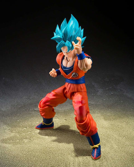 TAMASHII NATIONS Dragon Ball: Son Goku S.h.figuarts Dragon Ball Super: Super Saiyan God Super Saiyan Son Goku (Синя сила, надхвърляща границите) Фигура за действие