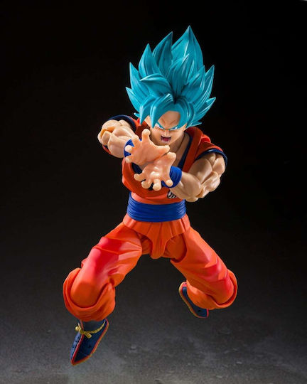TAMASHII NATIONS Dragon Ball: Son Goku S.h.figuarts Dragon Ball Super: Super Saiyan God Super Saiyan Son Goku (Синя сила, надхвърляща границите) Фигура за действие