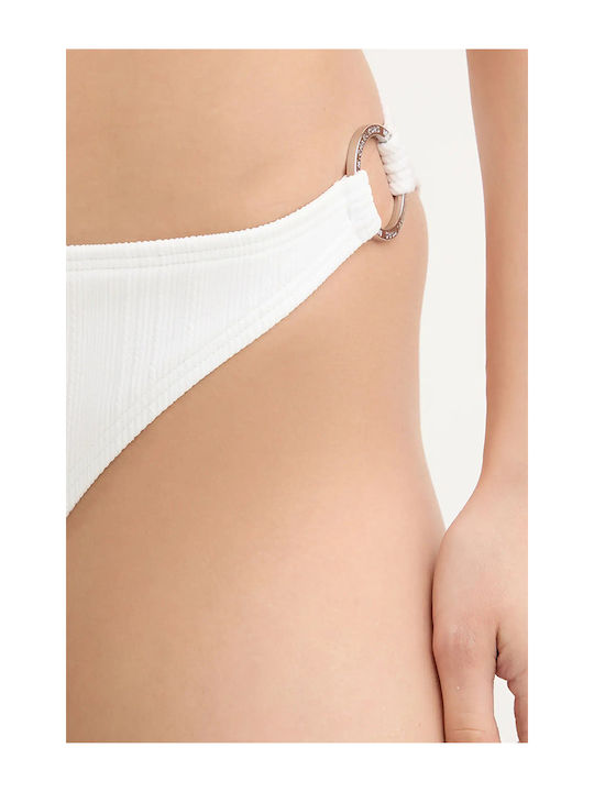 Bikinihosen Slip Weiß