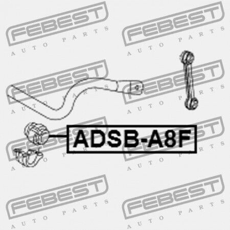 Febest Front Stabilizer Bushing for Audi Q5 2009