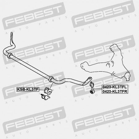 Преден Пръстен На Стабилизатор Mitsubishi L200 Triton Kj3t Kk3t K11t Kl3t 2015 4056a219