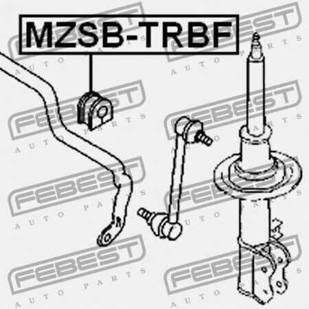 Febest Frontsystem Mazda Tribute Cz 2001-2011 Usa Ef92-34-156