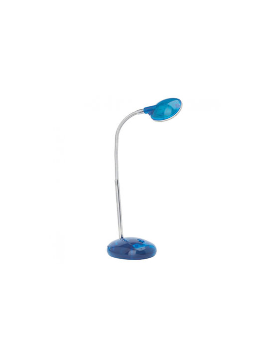 Brilliant Timmi LED Office Lighting with Flexible Arm in Blue Color