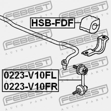 Front Stabilizer Ring Honda Civic 4d Fd1 2006-2014 Jp 51306-sna-a02