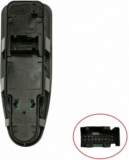 Windows Switch Fiat Scudo 07 Left Mirror Set 6554.zh