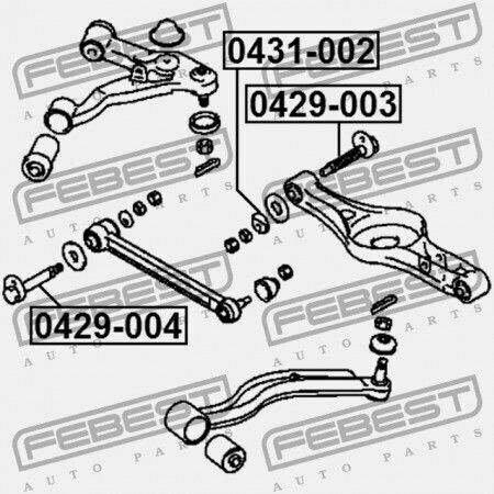 Febest Excentrici Auto Pentru Mitsubishi Pajero