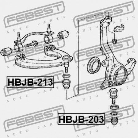Honda CR-V RD1 Bolt Cover 1996-2001 GN 51464-S04-013
