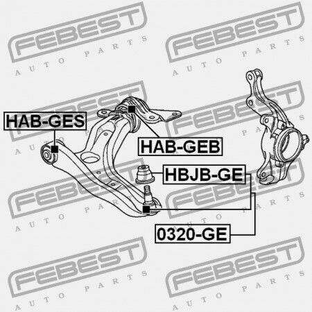 Honda Jazz Ge6 2009-2014 Капак Болт Gn 51225-tg5-c01