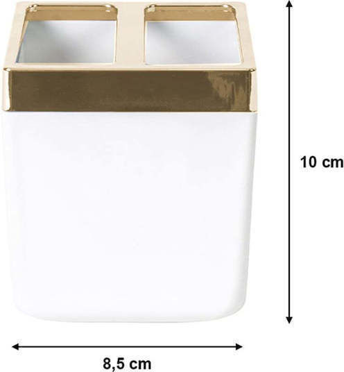 SteweHome Plastic White Cup Holder