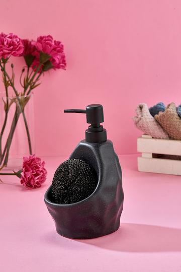 SteweHome Ceramic Black Soap Dish