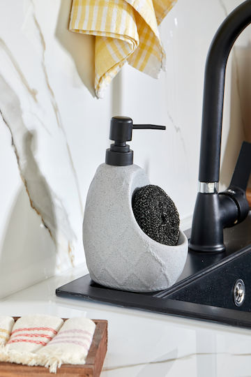 SteweHome Ceramic Grey Soap Dish