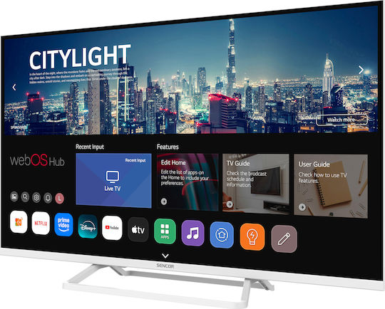Sencor Smart Τηλεόραση 40" Full HD LED SLE 40FS841BW HDR (2026)