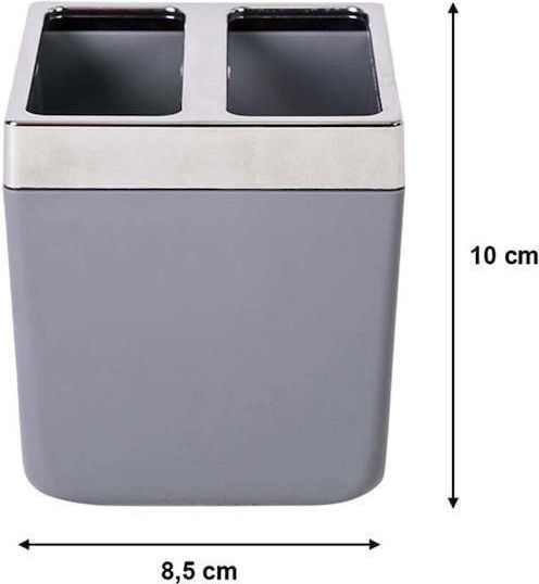 SteweHome Toothbrush Support Base Plastic Grey 5210357184666