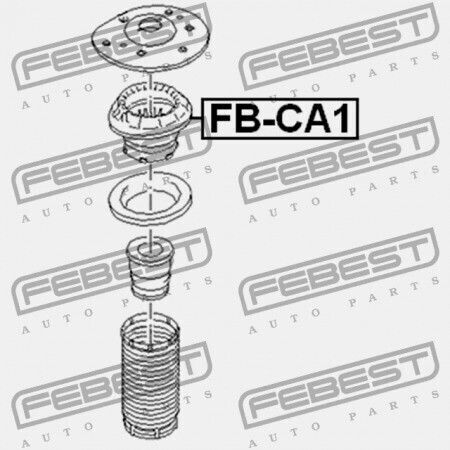 Febest Febest Stoßdämpfer Für Ford Mondeo 2007-2014