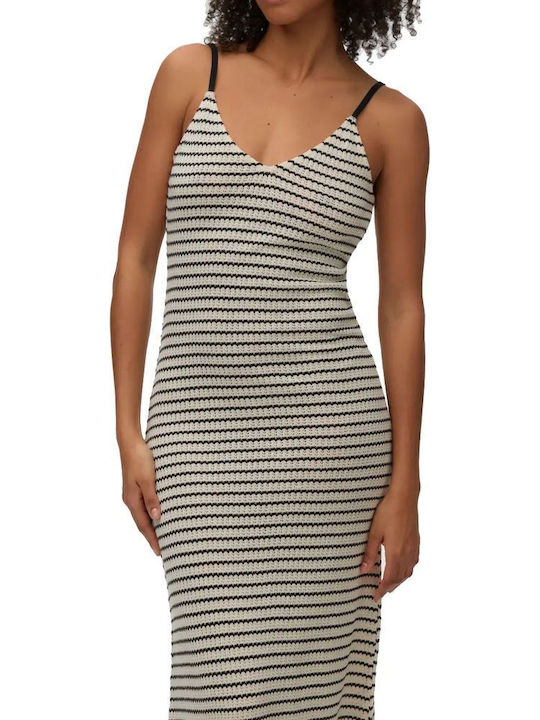 Rochii De Vară Pentru Femei Maxi Rochie Tricotată Ecru