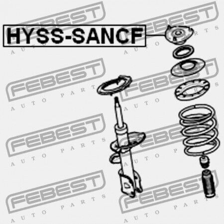 Febest Stoßdämpfer Für Hyundai Santa Fe
