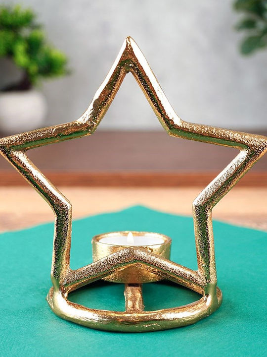 Vilde Christmas Candlestick 15.5x15cm