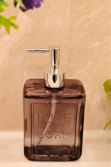 SteweHome Spender Küche Glas Schwarz 500ml