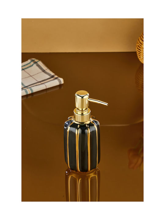 SteweHome Dispenser Κουζίνας από Πορσελάνη Μαύρο 340ml